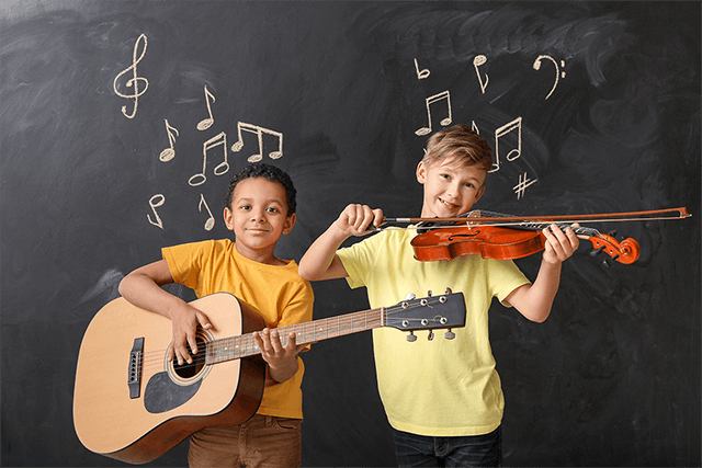 Kindermuziekweek op de muziekschool