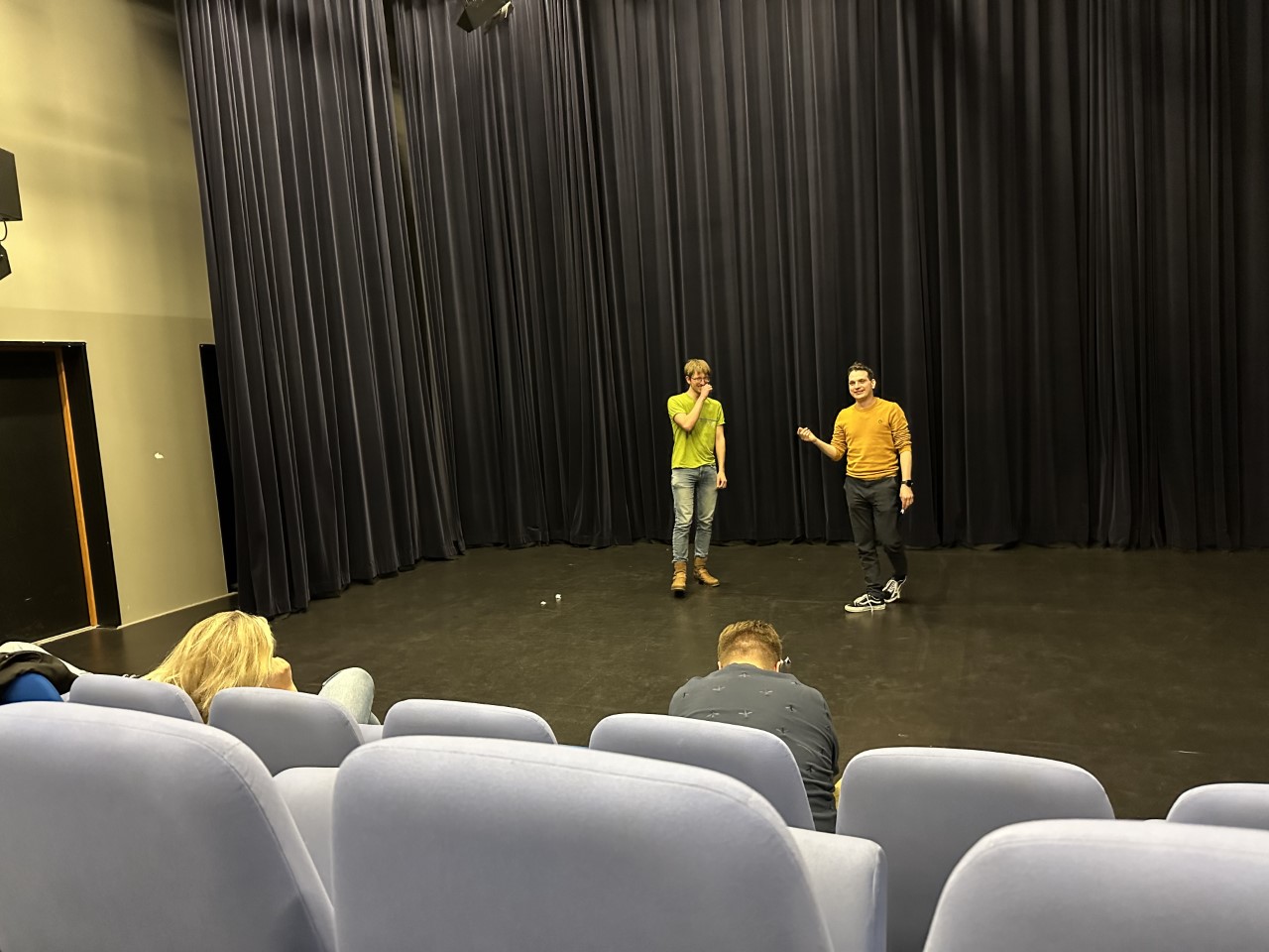 Cabaretpresentatie Lachen met de Kraan open
