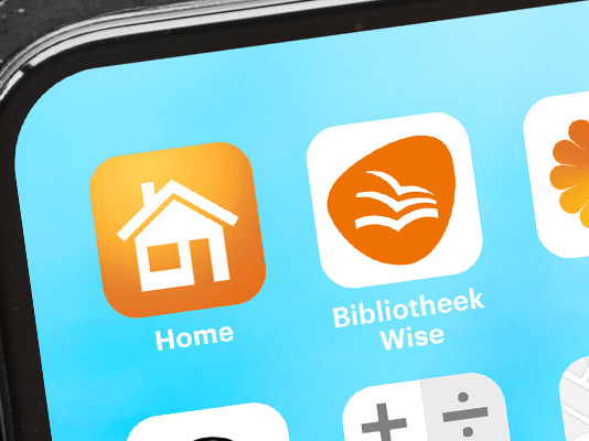 Vernieuwde Bibliotheek Wise app
